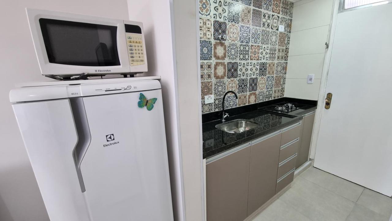 Apartamento Kit Praia Grande Na Guilhermina Frente Mar Apartment Exterior photo