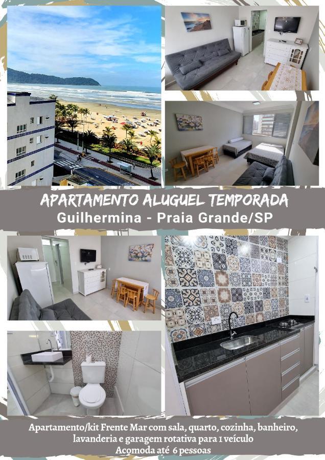 Apartamento Kit Praia Grande Na Guilhermina Frente Mar Apartment Exterior photo